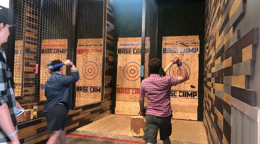 Axe throwing in the Treasure Valley